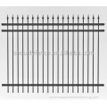 Garden security fence panel anti climb steel fence